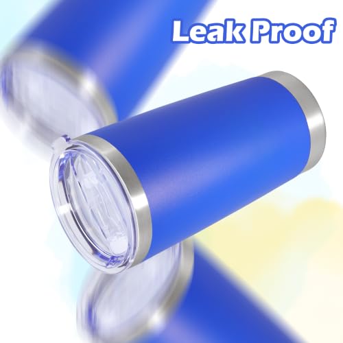 Image of 20oz Tumbler Insulated Tumblers Vacuum Coffee Mug with Lid Dark Blue 1Pack