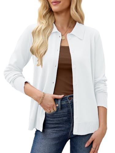 Image of Heymoments Womens Lightweight Cardigan Sweaters Fall Outfits