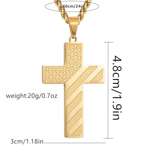 Affordable cross necklace men's and women's clavicle chains student friend gift pendants4