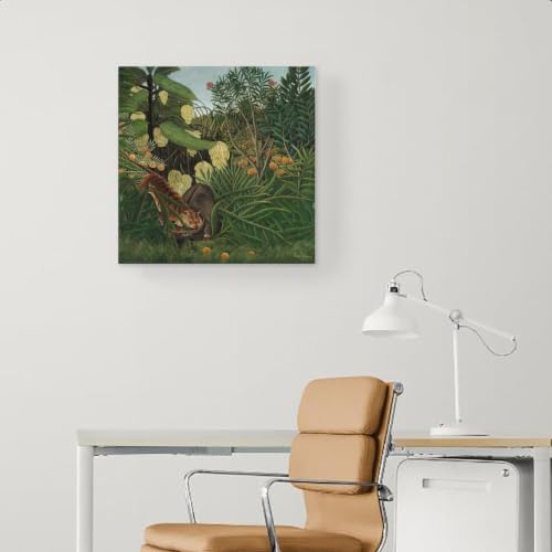 Cuadro de lienzo artístico de Henri Rousseau para decoración elegante 4