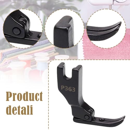 Pie para maquina de coser tipo cremallera oculta miniatura 4