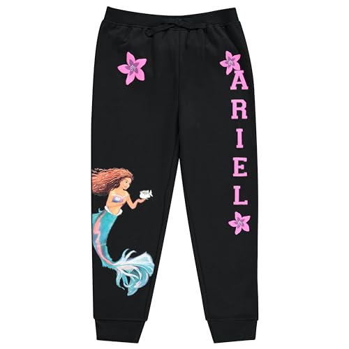 Image of Disney The Little Mermaid Movie Ariel Pullover Sweatshirt and Jogger Sweatpants Clothing Set- Little and Big Girls Sizes 4-16