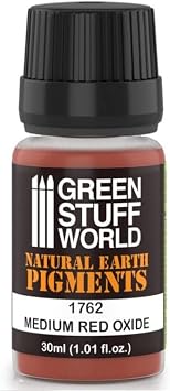 Green Stuff World Rust Pigment for Modeling Miniatures - Medium Red Oxide 1752