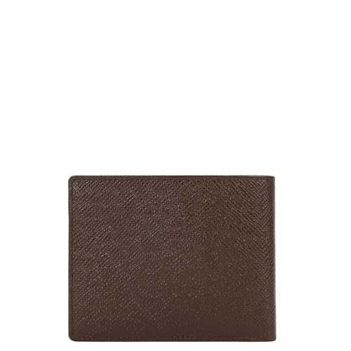 Image of Da Milano RFID Protected Leather Wallet for Men with Card Slot - Brown (0693OL)