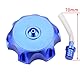 GOOFIT CNC Gas Tankdeckel Ventil Entlüftung 50cc 70cc 90cc 110cc 125cc 250cc Ersatz für Taotao Roketa Apollo SSR Chinesische KLX110 TTR110 XR CRF Dirtbikes Dirt pitbike Blau