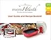 MICROHEARTH Microwave Grill Pan with Lid for Grilling, Browning, and Crisping Vegetables, Sandwich, & Meat, Red