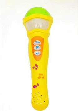 VIBGYOR PRODUCTS Musical Sound Toys Lights Music Microphone Singing Mic for Kids Toys (Multicolour)