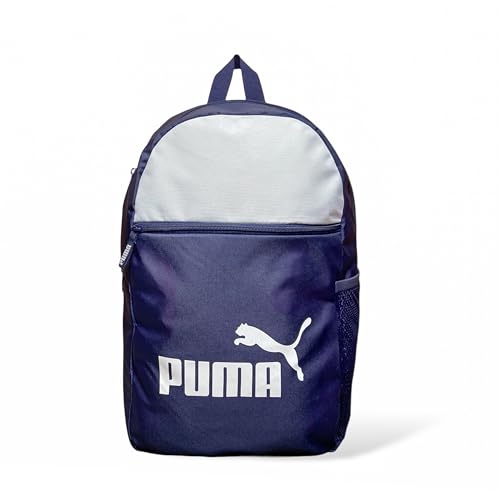 Puma Unisex Extra Cushioned 4 Compartment Backpack (Backpack, SNOWY BLUE 25 LITER, Medium)