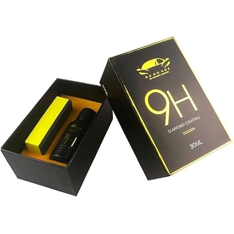 Hocossy 9H Nano Super Ceramic Coating for Cars,High Gloss Anti-Scratch Hydrophobic Paint Sealant Protection,Automotive Liquid Car Coating Polishing Set-30ML (1oz) Cover