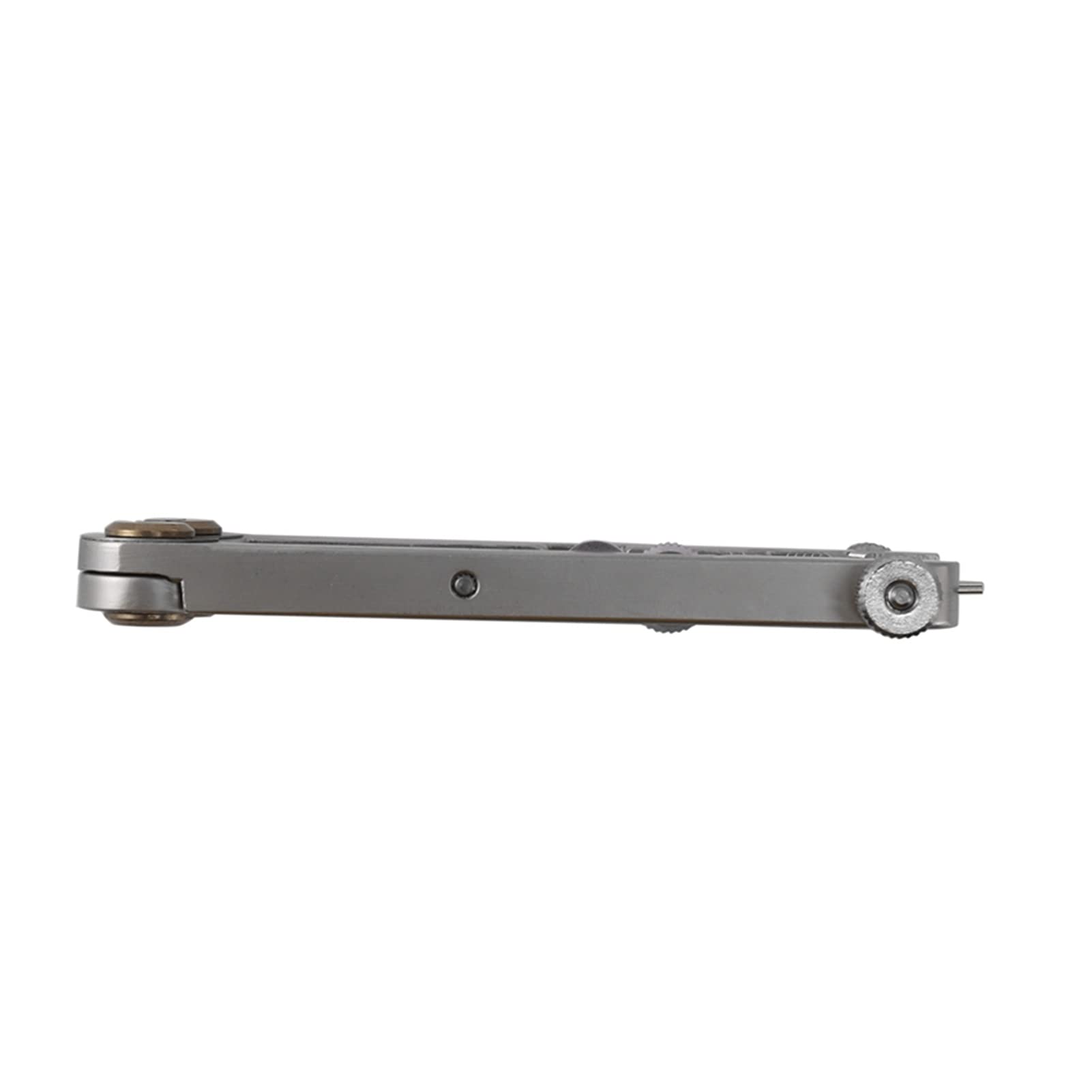 Professionelles Reparaturwerkzeug für Uhrenarmbandzangen vom Typ U mit Federklemme und 9 Stiften, geeignet für 6835-Armbanduhr-Reparaturwerkzeuge (Silber)