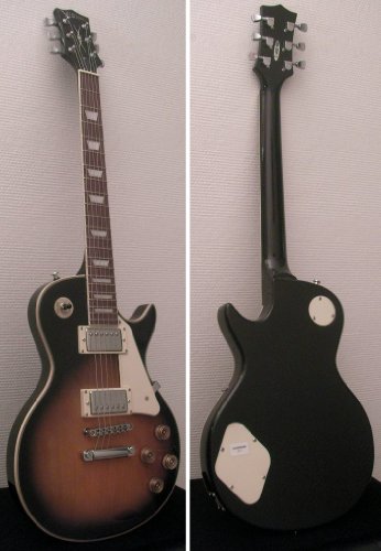 Guitare Electrique Sunburst Type Les Paul Avec 2 Humbucker ~ Neuve & Garantie - Les Beatles, Paul McCartney, John Lennon, RIngo Starr, George Harrison Guitare Electrique Sunburst Type Les Paul Avec 2 Humbucker ~ Neuve & Garantie – Image 3