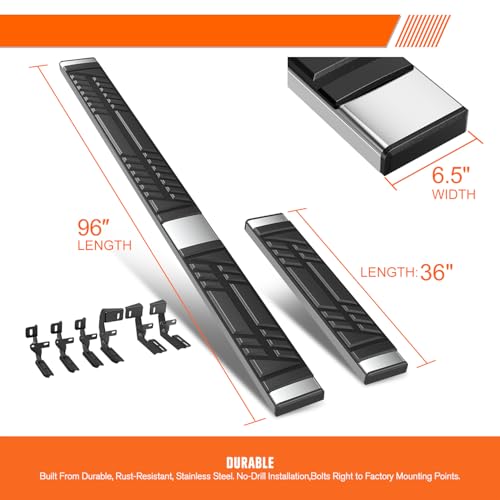 Estribos Running Boards PM PERFORMOTOR 6.5" para Sprinter miniatura 2
