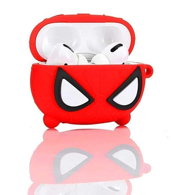 Image of Airpods Pro 2 Protective Liquid Silicone Case for AirPods (Spiderman)