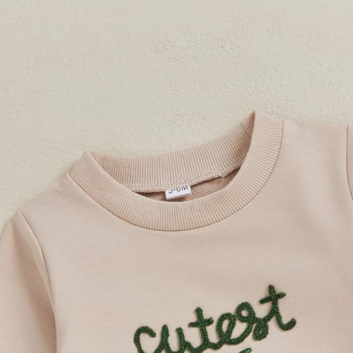 Lamuusaa Newborn Baby Girl Boy Halloween Outfit Cutest Pumpkin In the Patch Romper Pumpkin Bodysuit Jumpsuit Fall Outfit4