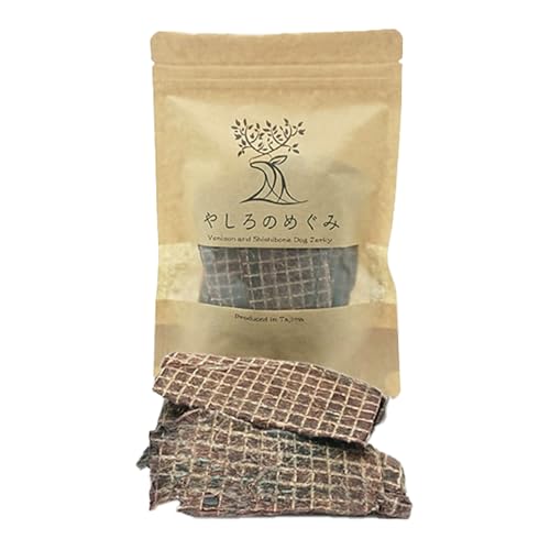 [豊岡市]特上鹿肉の薄切り 犬用ジャーキー 50g / 鹿肉 ジャーキー 薄切り 無添加 犬 おやつ