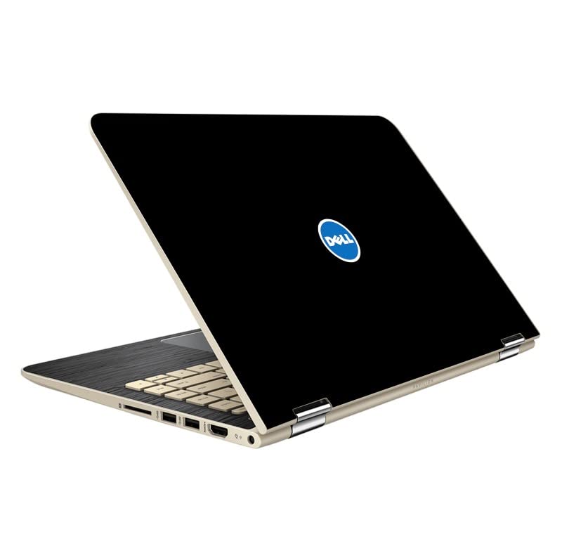 Glossy Designs Laptop Skin Sticker Laptop Cover Laptop Skin 15.6 inch Sticker Compatible with Dell/HP/Lenovo/Acer/Sony All Laptop Size Upto 14 to 15.6 Inch - Navy Dell On Black (B09TFKX4QN) Amazon Price History, Amazon Price Tracker