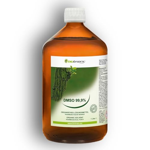 DMSO 99,9% Biotraxx solvant haut pouvoir dissolvant pour préparations chimiques 1000ml