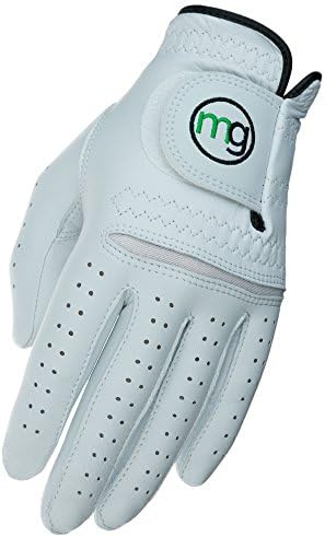 MG Golf Glove Mens Left (RH Golfer) DynaGrip Elite All-Cabretta Leather (Large Regular Size)