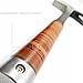 Single Angle Hammer Shockproof Square Head Hammer 45# Tool Steel Cowhide Cover Handle Strong Magnetic Sweat Absorbing Hammer