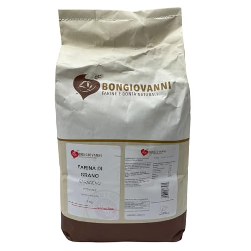 BONGIOVANNI FARINE E BONTA' NATURALI Farina di grano Saraceno Integrale BIO 5Kg