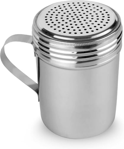 For Stainless Steel Dredge Shaker Ideal For Spice, Sugar, Flour