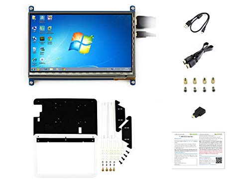 The Case:1.Material : high quality bicolor Acrylic, black and white;2.Comes with bottom holder, optional tilt angle, 45° or 60°;3.Features mounting holes for Raspberry Pi B/A+/B+/2B/3B/3B+, Banana Pi, and BB Black