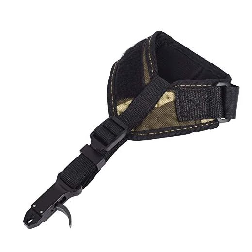 ELONG OUTDOOR Tir à Arc Déclencheur Arc Compound Release Aid Réglable Trigger Libération Accessoire pour De Plein air Chasse