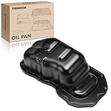 A-Premium Engine Oil Pan Sump with Drain Plug Compatible with Mazda CX-5 CX5 2013-2016, 3 2014-2018, CX-3 CX3 2016-2021, 2.0L, Replaces PE0110400