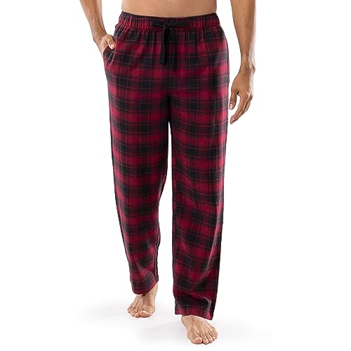 IZOD Men's Jersey Henley and Flannel Pant Set4