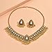 Silver Indian Jewelry Sets for Women Indian Wedding Bridal Traditional Bohemian Jewellery Set Antique Oxidized Ethnic Party Prom Wear Statement Necklace Earring