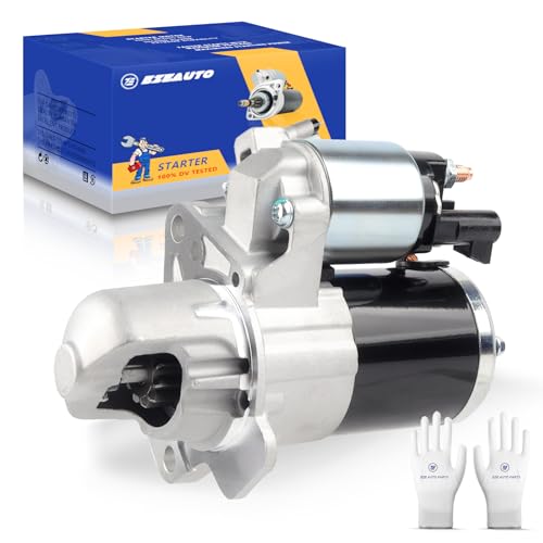 Image of Ezexpreze 17986 New Starter Replacement for Chevy Traverse 09-17, GMC Acadia 07-16, Buick Enclave Lacrosse, Cadillac SRX XTS STS, Impala 12-20, Pontiac Saturn Suzuki 3.0L 3.6L V6 Engine OE#: 12645298