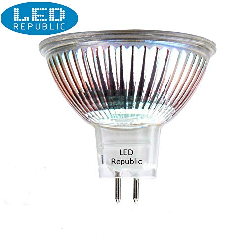 2-Pack LED Republic MR16 5W=50W Dimmable Warm White 3000K 12V LED Bulb 2nd Generation GU5.3 LED