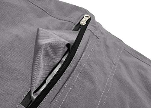 KEFITEVD Shorts de Randonnée à Séchage Rapide pour Hommes Shorts Légers d'été Pantalons Courts de Sports en Plein Air avec Poches - Image 6