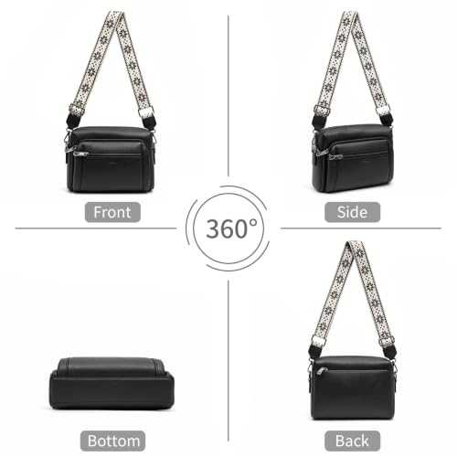 Image of Vegan Leather Crossbody Bags for Women Anti theft Purses and Handbag