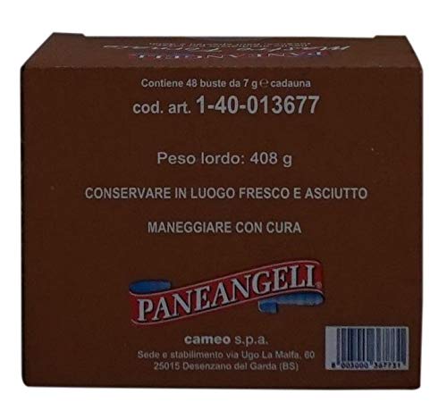 Paneangeli Levadura "Mastro Fornaio" para pizza 0.25 oz, caja completa tamaño de fábrica 48 unidades