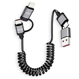 Fabriqué à partir de matériaux durables, ce câble multi chargeur est équipé d'embouts renforcés en aluminium et d'un revêtement en TPU souple, offrant une protection contre l'usure et les dommages. Sa construction robuste garantit une durée de vie prolongée, même après une utilisation quotidienne.