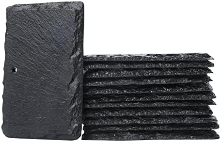 12PCS Garden Markers Labels Plants Reusable Slate Tags Blackboard Sturdy Plant Labels for Outdoor Plants Seedlings Herbs image 5