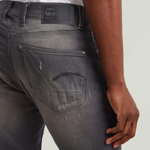 Image of G-STAR RAW Men's Defend Super Slim-Fit Jean in Slander Grey Superstretch