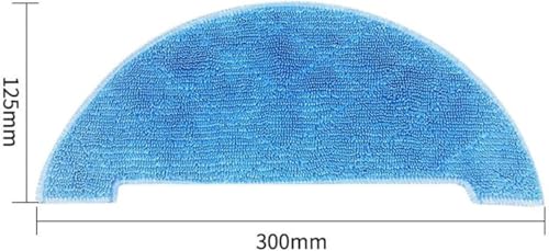 Image of AutoStory 4pcs Replacement Mop Pads for ILIFE V8s V8 Plus X750 V80 X785 X800 Robot Vacuum Cleaner,Compatible with ILIFE V8s V8 Plus X750 V80 X785 X800