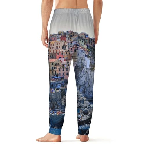 Amalfi Coast Italy Italian Men's Pajama Pants Lounge Pant Sleepwear PJ Bottoms2