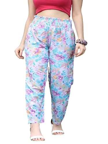 Image of DHRUVI TRENDZ Women's High Rise High-Waisted Straight Korean Trousers Pant