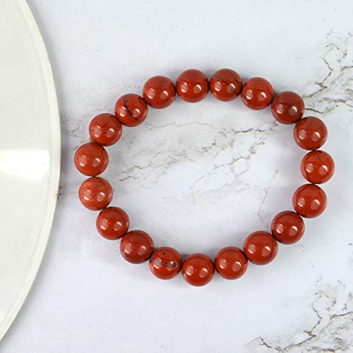 Image of Reiki Crystal Products Certified Natural Crystal Stone Round 10 mm Beads Bracelet for Men & Women | Reiki Charged Gemstone Jewellery Bracelet | Multiple Stone Variants Available