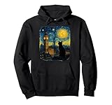 Starry Night Cat di Van Gogh London Ispirato