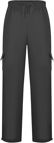 Miniatura 6 de DIYAGO - Pantalones deportivos tipo cargo para hombre, grandes y altos, holgados y tácticos, pantalones de entrenamiento atléticos, rectos, pierna