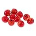 Jili Online 10pcs Mini Fruit Apple Dollhouse Miniature Kitchen Decor Accessory 1/12