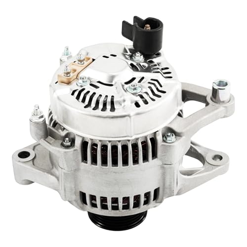 Image of KAX Alternator Compatible with Dodge Dakota, Ram 1500 2500 3500 4000, B150 B250 B350 B1500 B2500 B3500, D150 D250 D350, W150 W250 W350 & Jeep Grand Cherokeer, 90Amp 12V 7 Groove Pulley CW