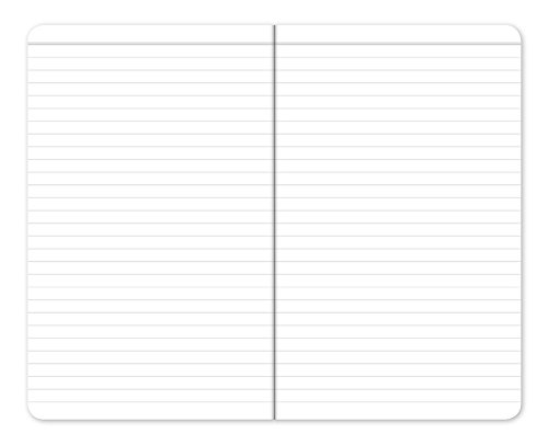 Elan Publishing Company Field Notebook/Journal - 5"x8" - Assorted Patterns - Lined Memo Book - Pack of 5