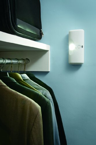 Image of Xodus Innovations BL200 In Cabinet LED Battery Operated Light Automatically Turns On /Off when Door Opens /Closes, White