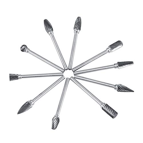Utensile da intaglio con set di frese rotanti