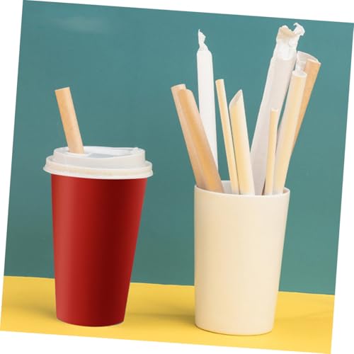 Pitillos desechables de papel kraft 100 pcs 20 cm miniatura 5